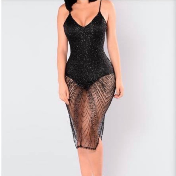 Fashion Nova Dresses & Skirts - Black Fashion Nova Dress